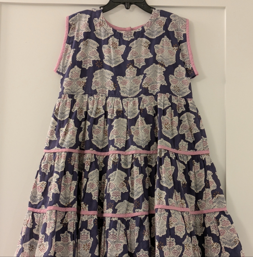 Pink Chicken Peachy Tiered Dress
